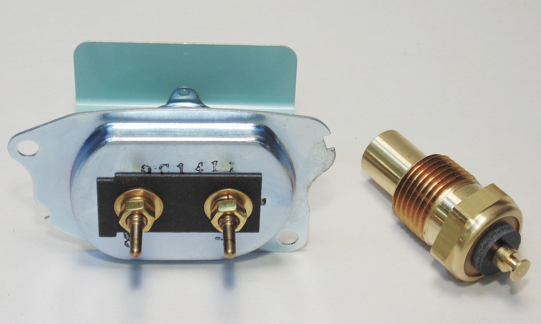 55 56 Chevy Car Electric Temperature Gauge with Sending Unit Dash Temp